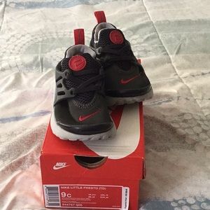 Nike Little Presto shoes for little kids.
